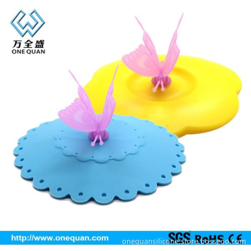 food-grade silicone coffee cup lid for wholesale